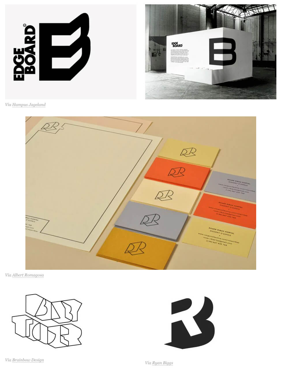 Tendencia en logos 2019 "ilusión Óptica"