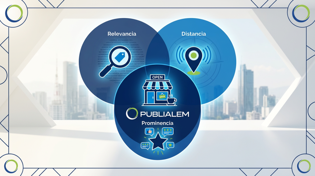 Relevancia, distancia y prominencia como los tres factores del SEO local en CDMX